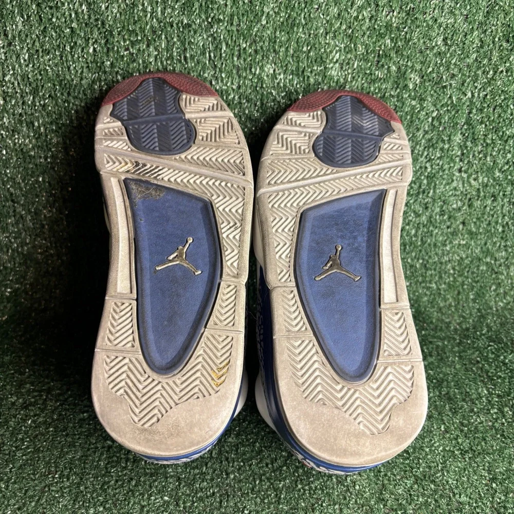 Jordan Son of Mars Low True Blue‎ Elephant Print Basketball Shoes White Mens 10